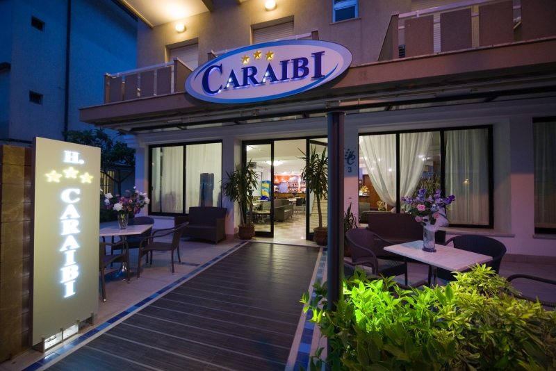 
	La famiglia Casadei è lieta di accogliervi con la cortesia e il divertimento che caratterizzano l'hotel CARAIBI, un luogo dove sentirti speciale...ANIMAZIONE per grandi e piccini... serate...
